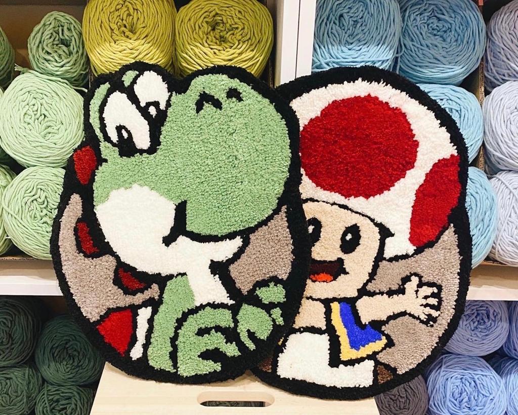 [RM199 per pax, use promo code TUFTWITHYOU] Rug Tufting Workshop for 3 hours (50 x 50 cm frame)